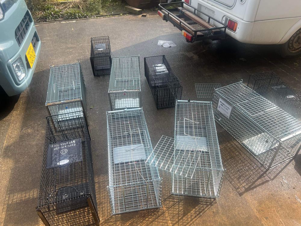 捕獲器の準備